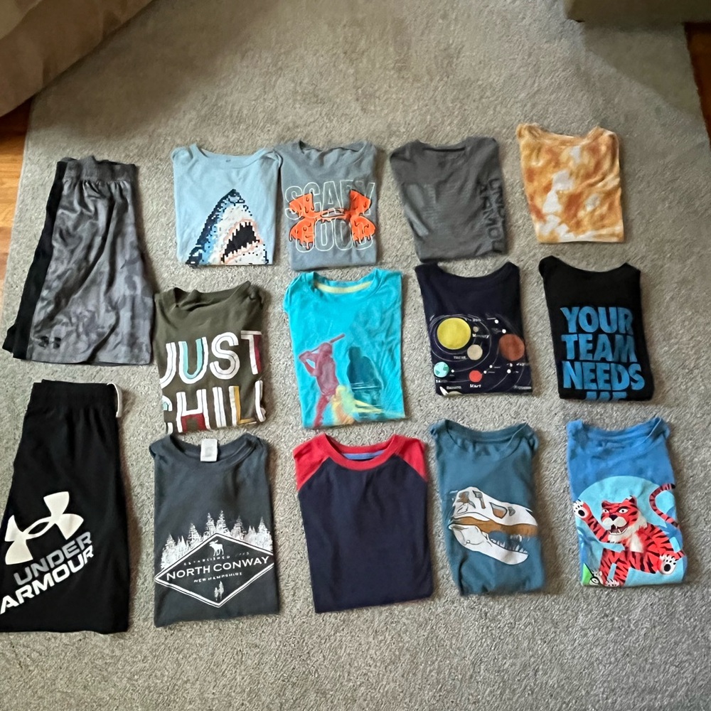 Boys Medium Tee and Shorts Bundle